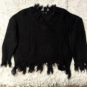 Black Fashion Nova Sweater